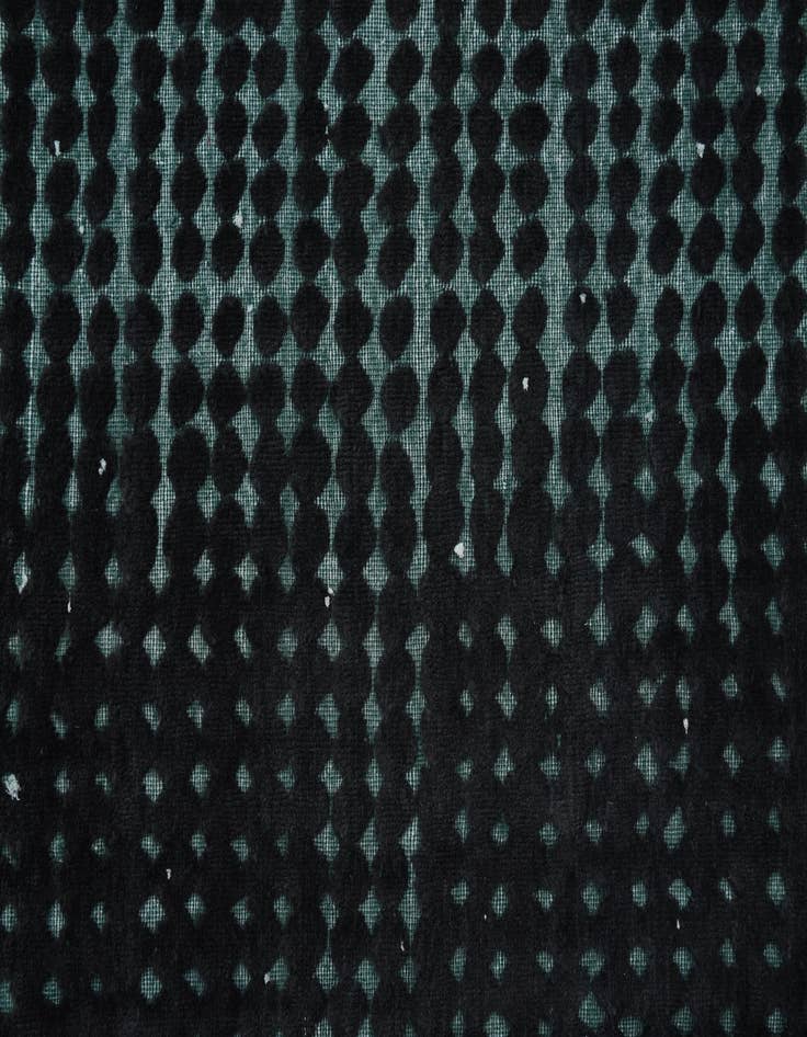 Detail image of 6' 4 x 10' 1  Hand Knotted Darya Wool Rug