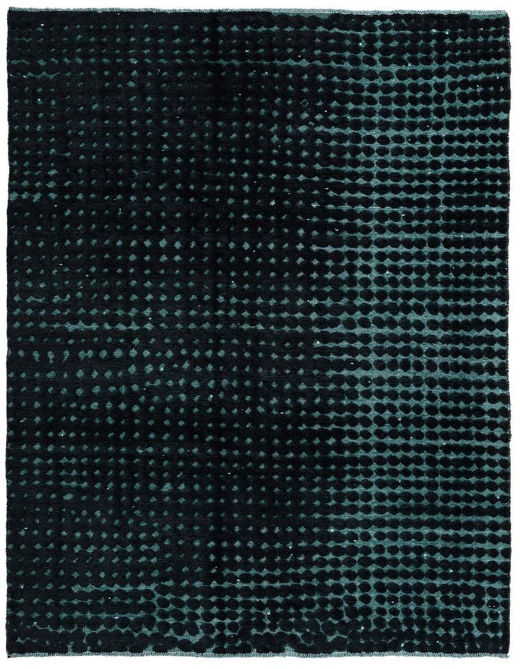 Detail image of 6' 4 x 10' 1 Hand Knotted Darya Wool Rug