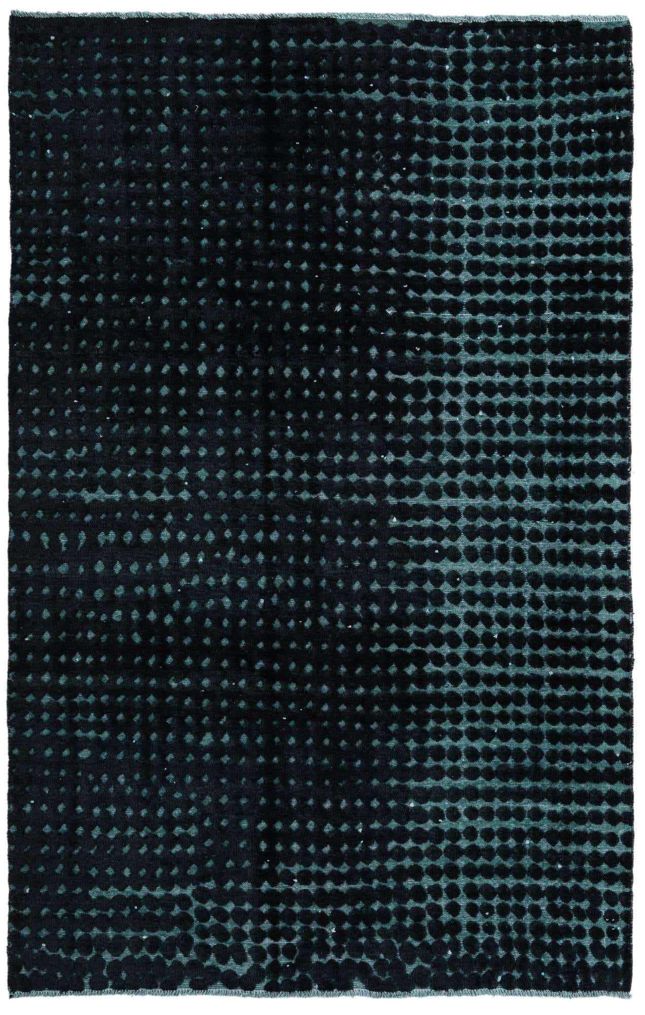 6' 4 x 10' 1 Hand Knotted Darya Wool Rug