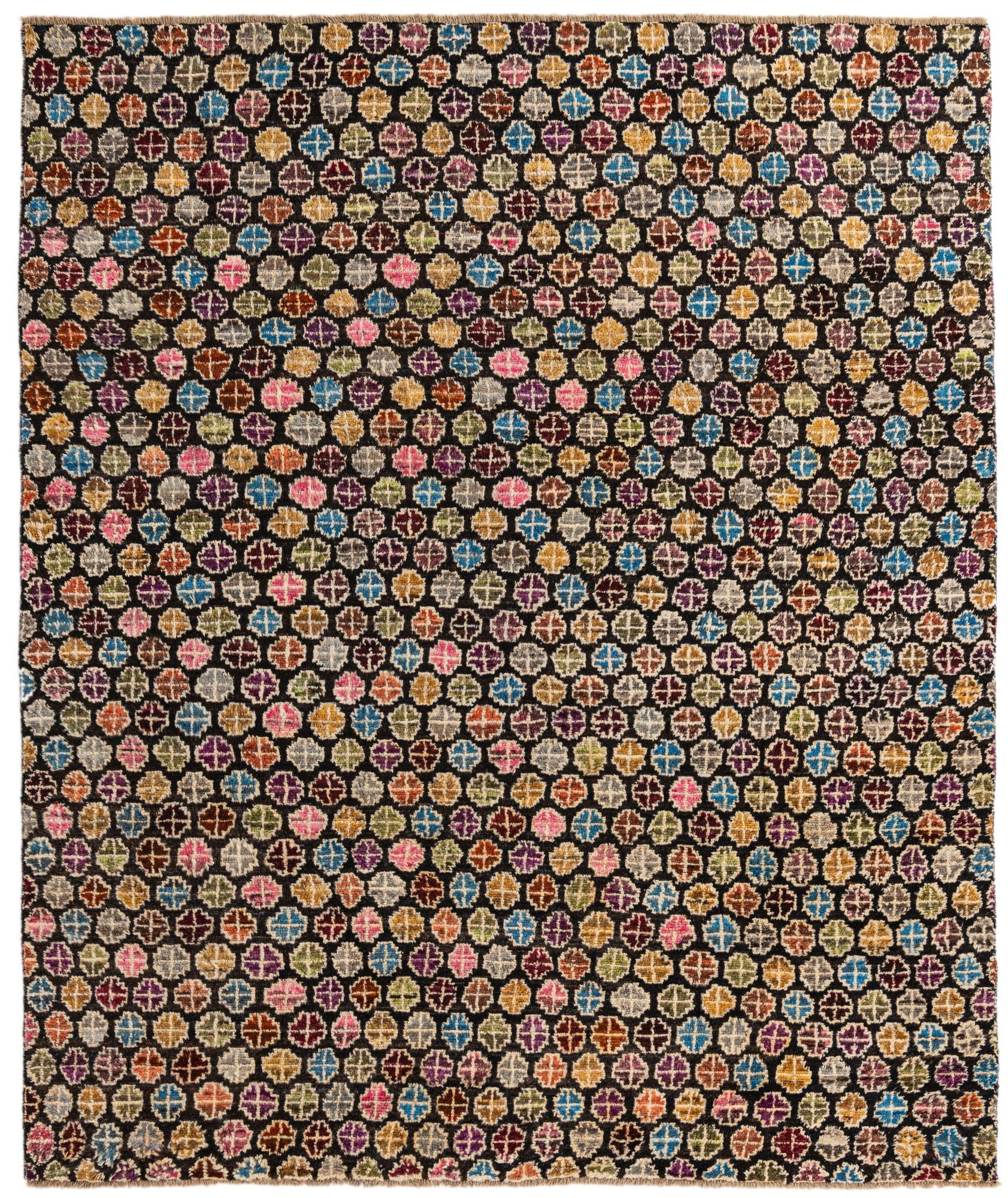 8' 2 x 10' Hand Knotted Darya Wool Rug
