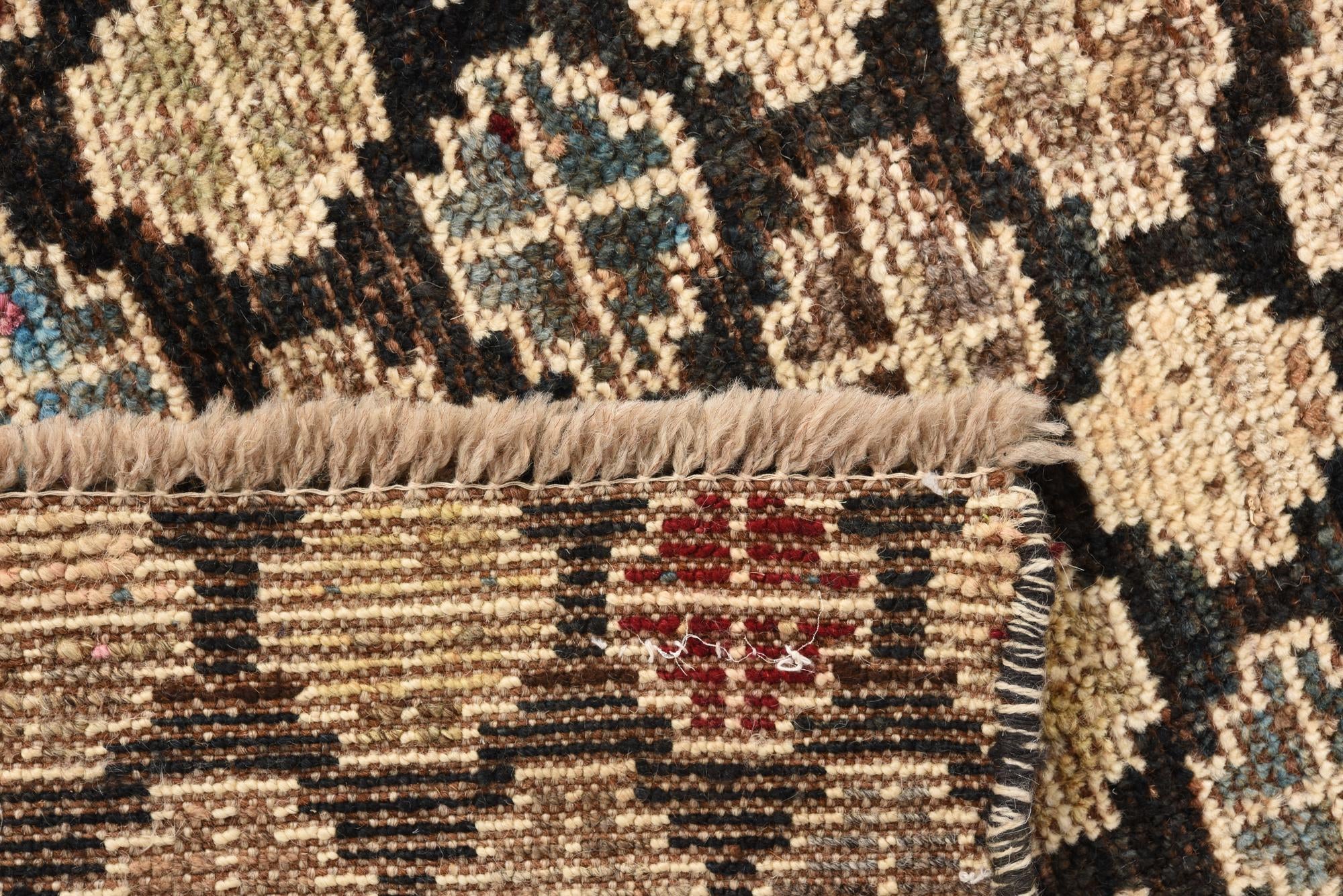 9' x 11' 7 Hand Knotted Darya Wool Rug