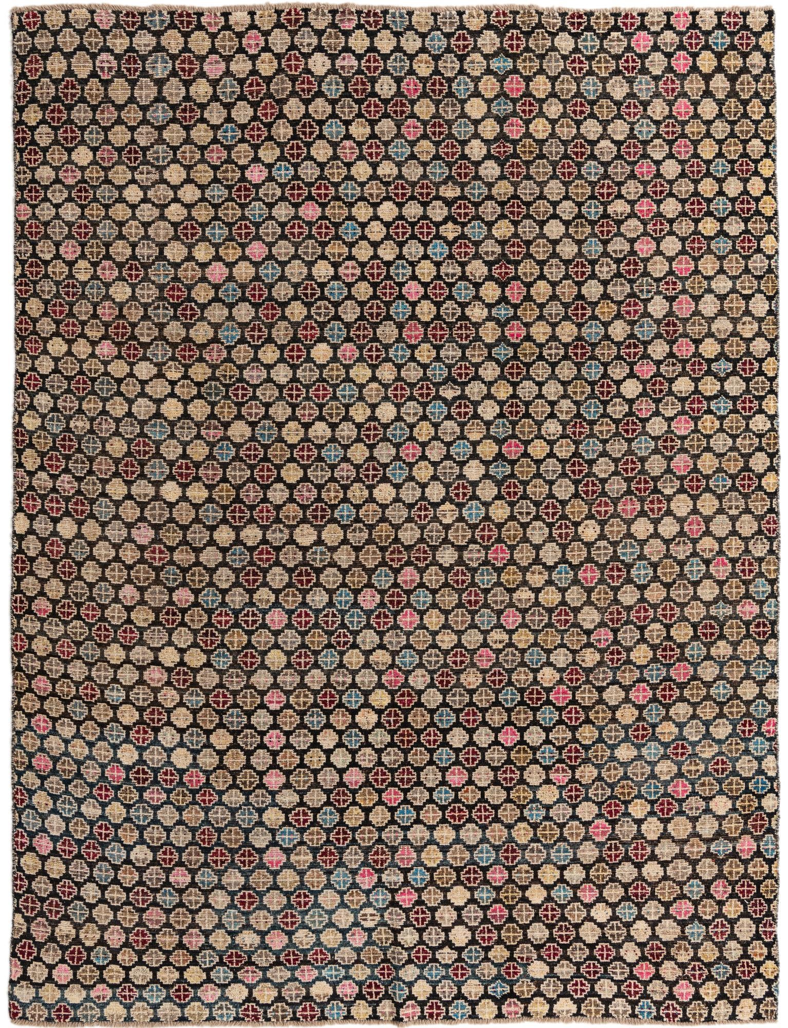 9' x 11' 7 Hand Knotted Darya Wool Rug