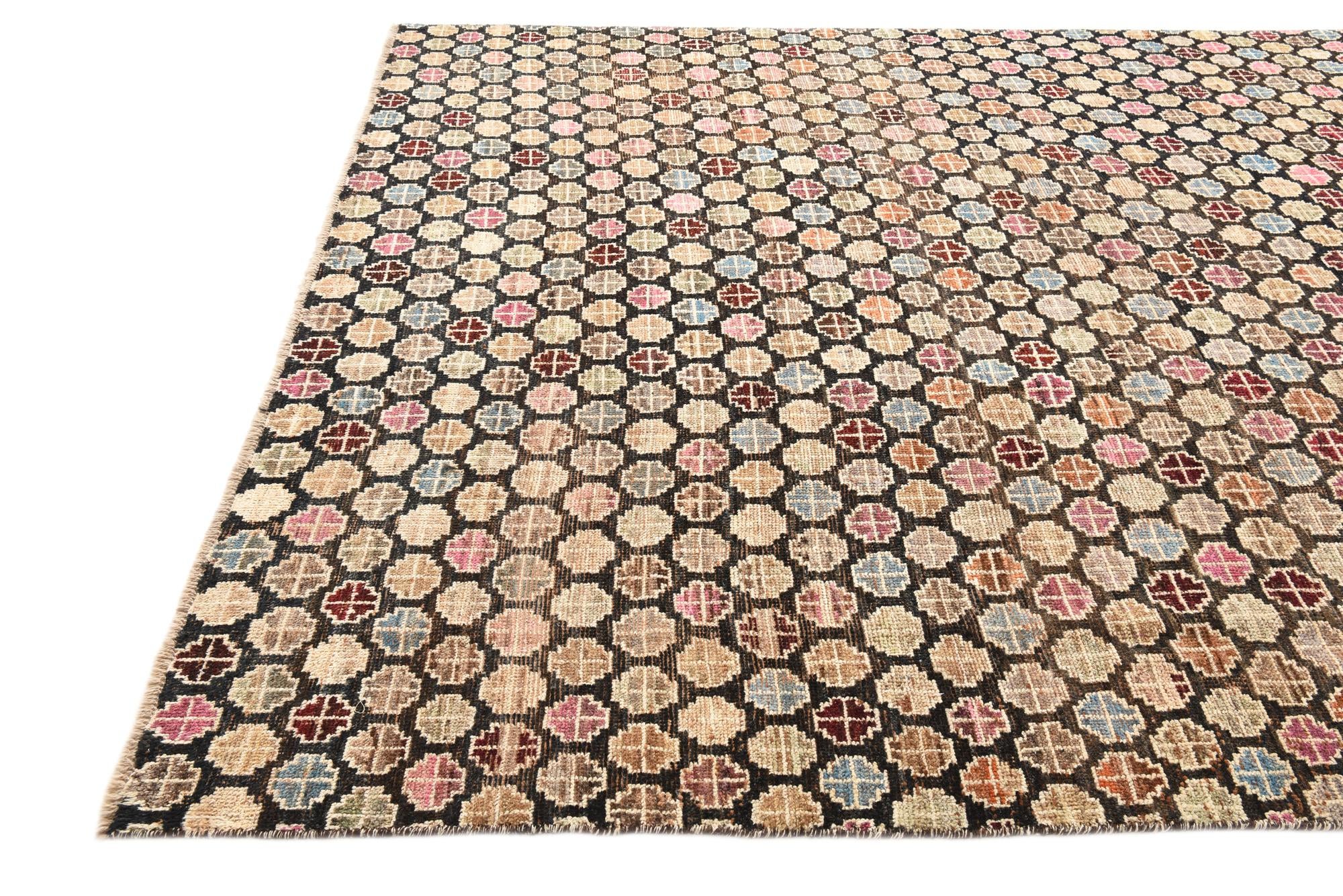 8' x 9' 10 Hand Knotted Darya Wool Rug