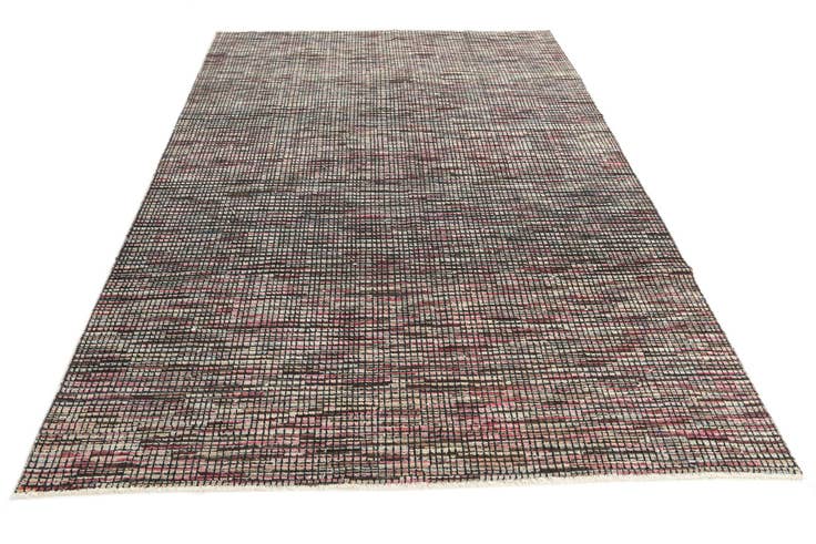 Detailansicht von 205cm x 305cm Handgeknüpft Darya Wolle Teppich