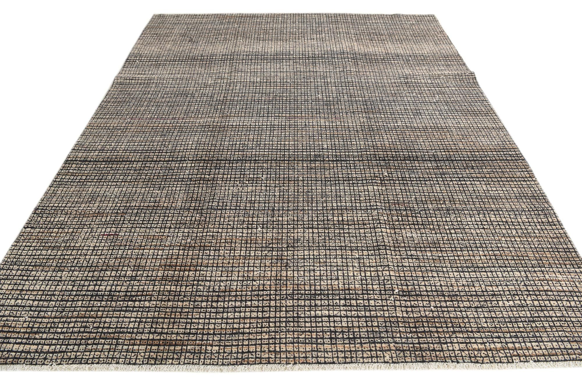7' 7 x 9' 10 Hand Knotted Darya Wool Rug