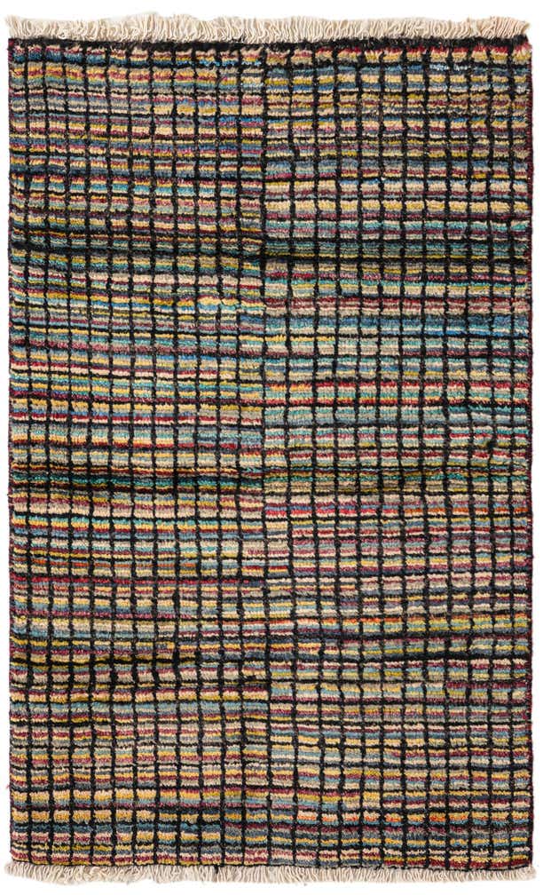 2' 6 x 4' Hand Knotted Darya Wool Rug