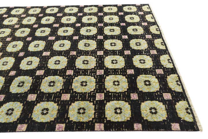 6' 5 x 10' 3 Hand Knotted Darya Wool Rug