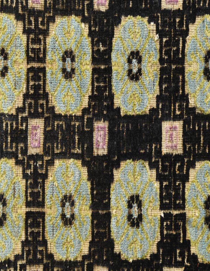 Detail image of 6' 5 x 10' 3  Hand Knotted Darya Wool Rug