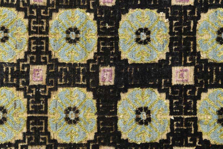 6' 5 x 10' 3 Hand Knotted Darya Wool Rug