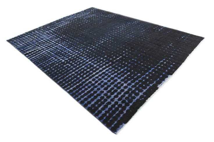 Detail image of 7' 8 x 9' 9 Hand Knotted Darya Wool Rug