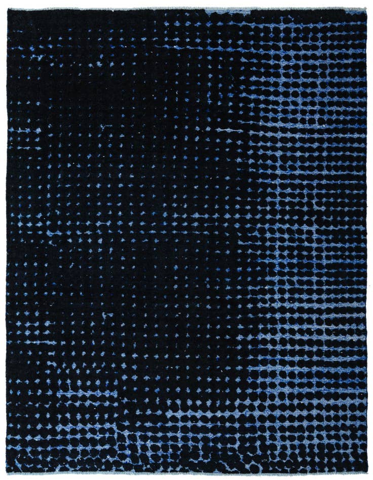 Detail image of 7' 8 x 9' 9 Hand Knotted Darya Wool Rug