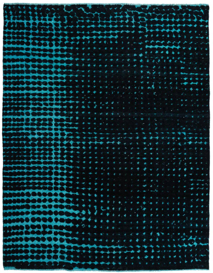 Detail image of 7' 6 x 10' 2 Hand Knotted Darya Wool Rug