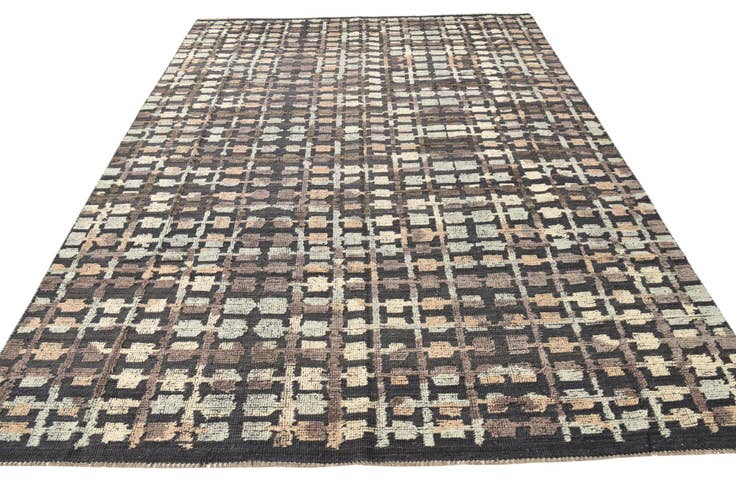 Detail image of 8' x 10' 9 Hand Knotted Darya Wool Rug