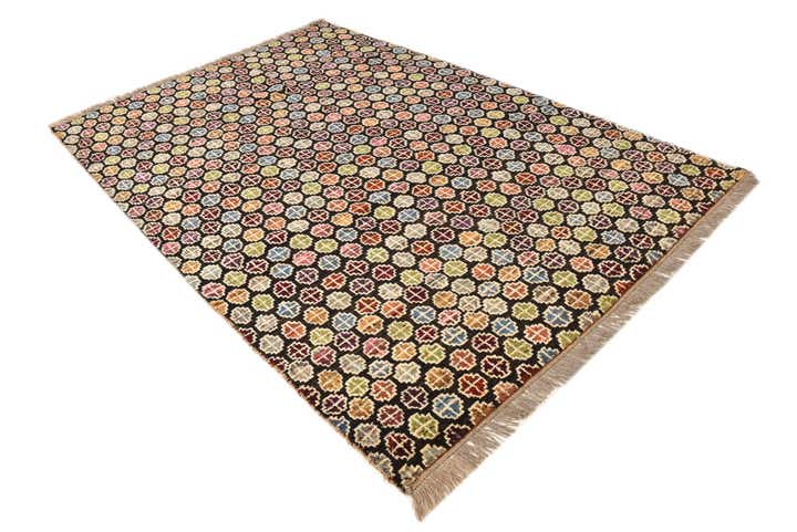 6' 2 x 9' Hand Knotted Darya Wool Rug