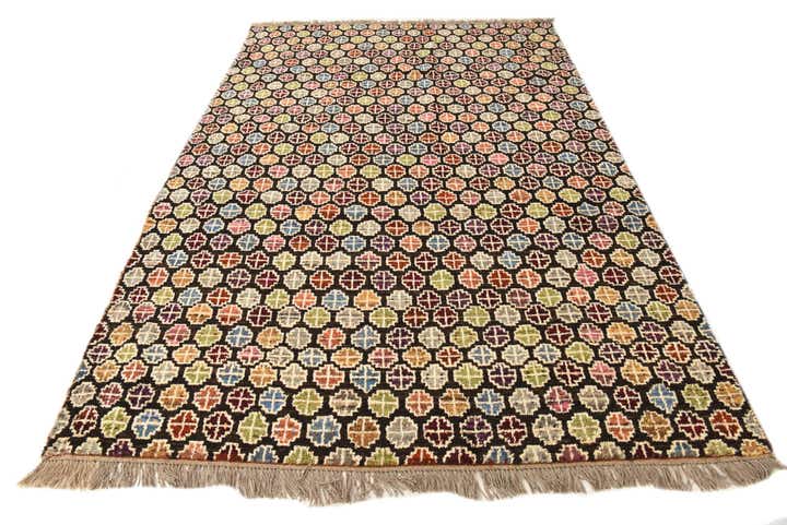6' 2 x 9' Hand Knotted Darya Wool Rug