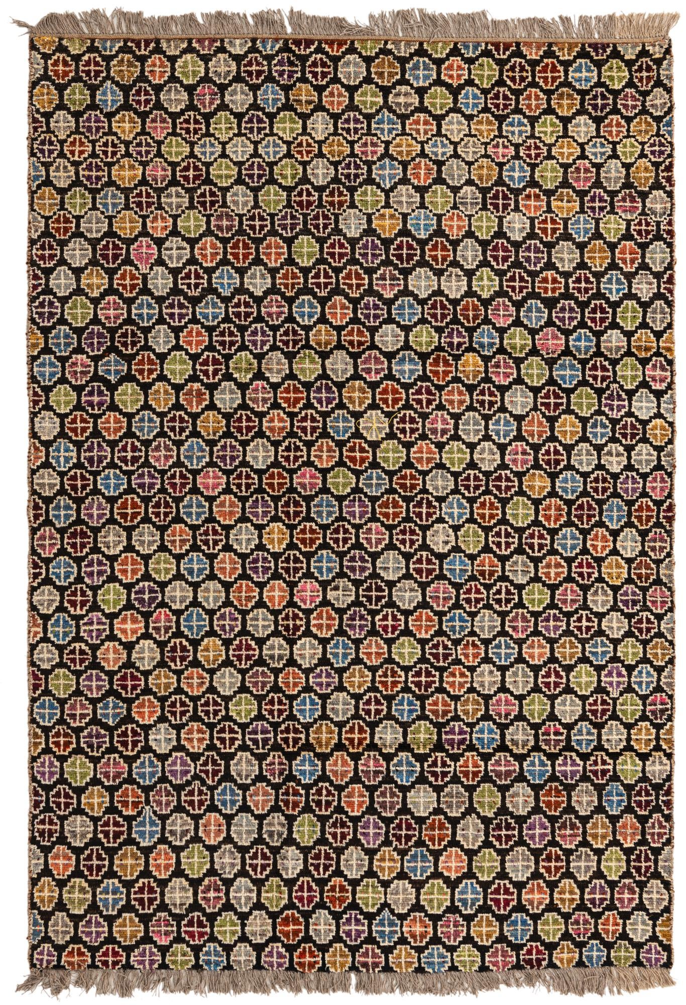 6' 2 x 9' Hand Knotted Darya Wool Rug