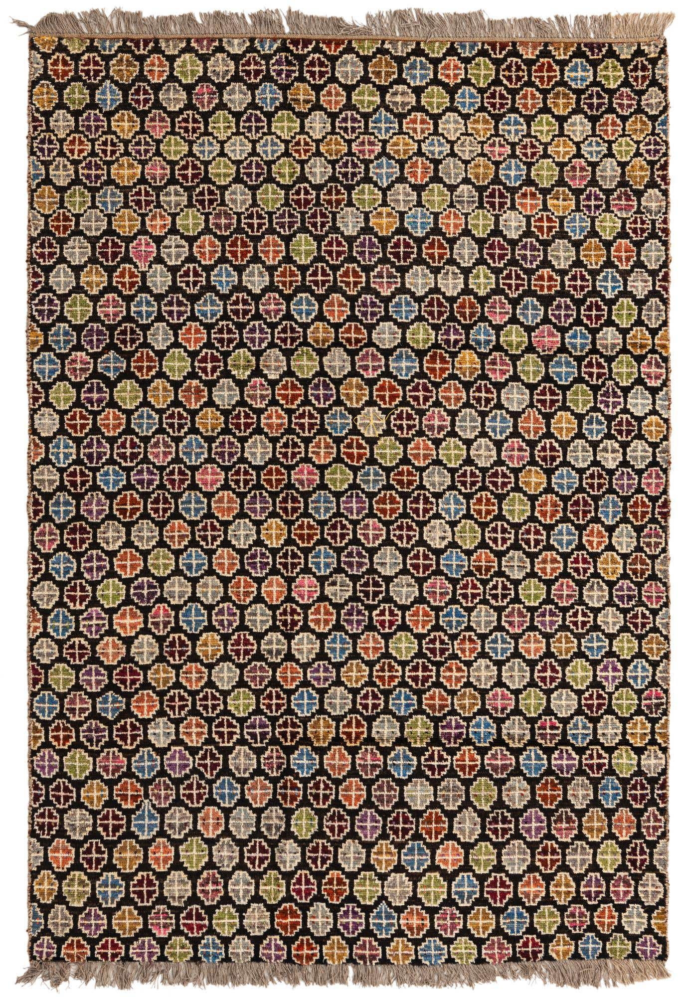 6' 2 x 9' Hand Knotted Darya Wool Rug