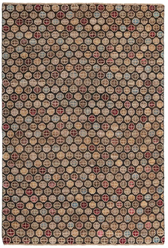 6' x 9' 1 Hand Knotted Darya Wool Rug