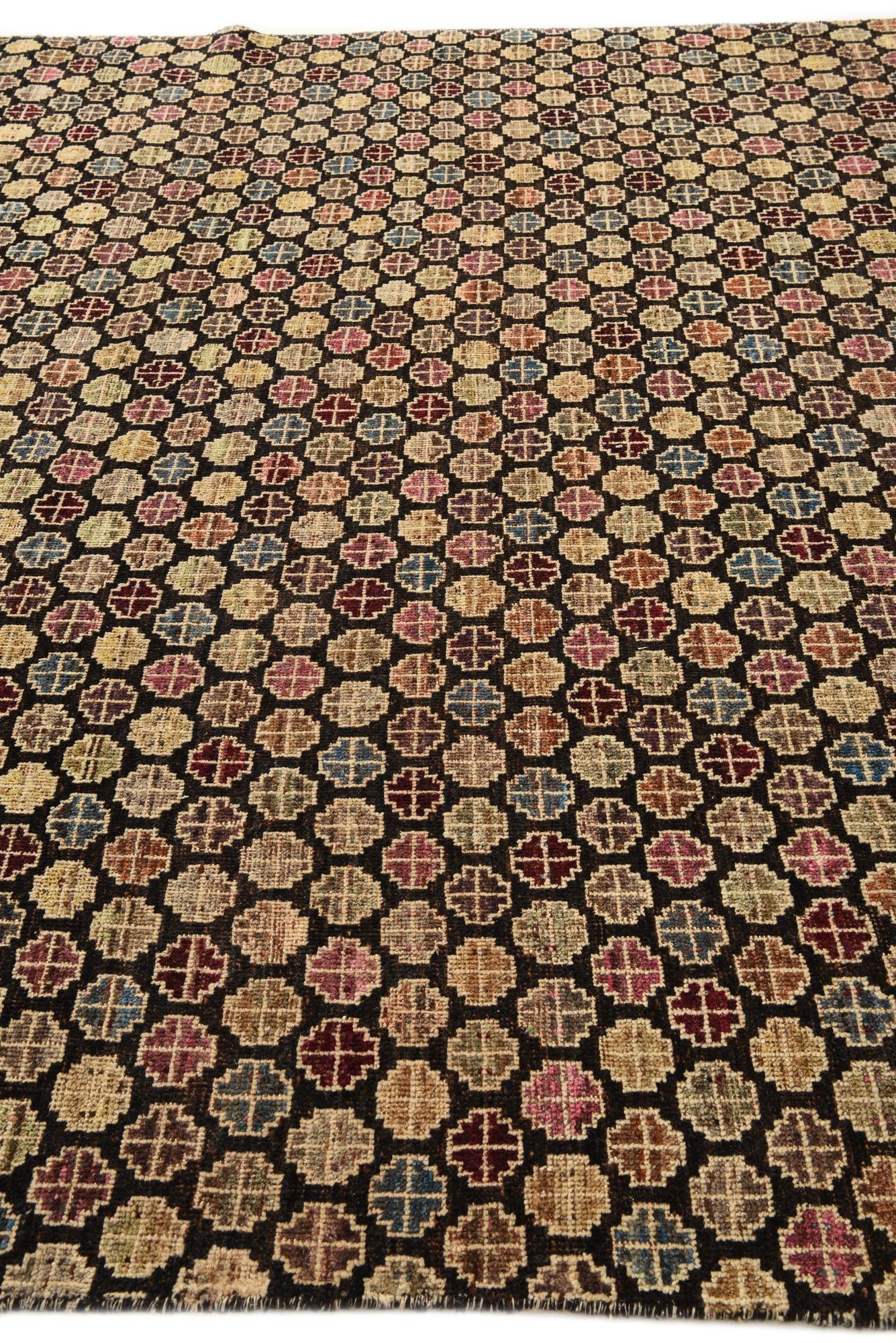 9' x 12' 2 Hand Knotted Darya Wool Rug