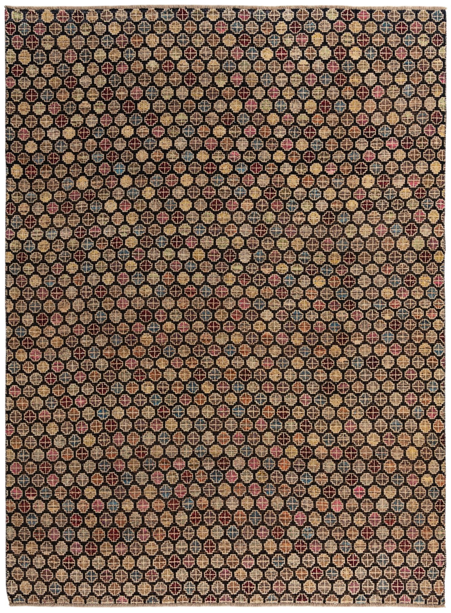 9' x 12' 2 Hand Knotted Darya Wool Rug