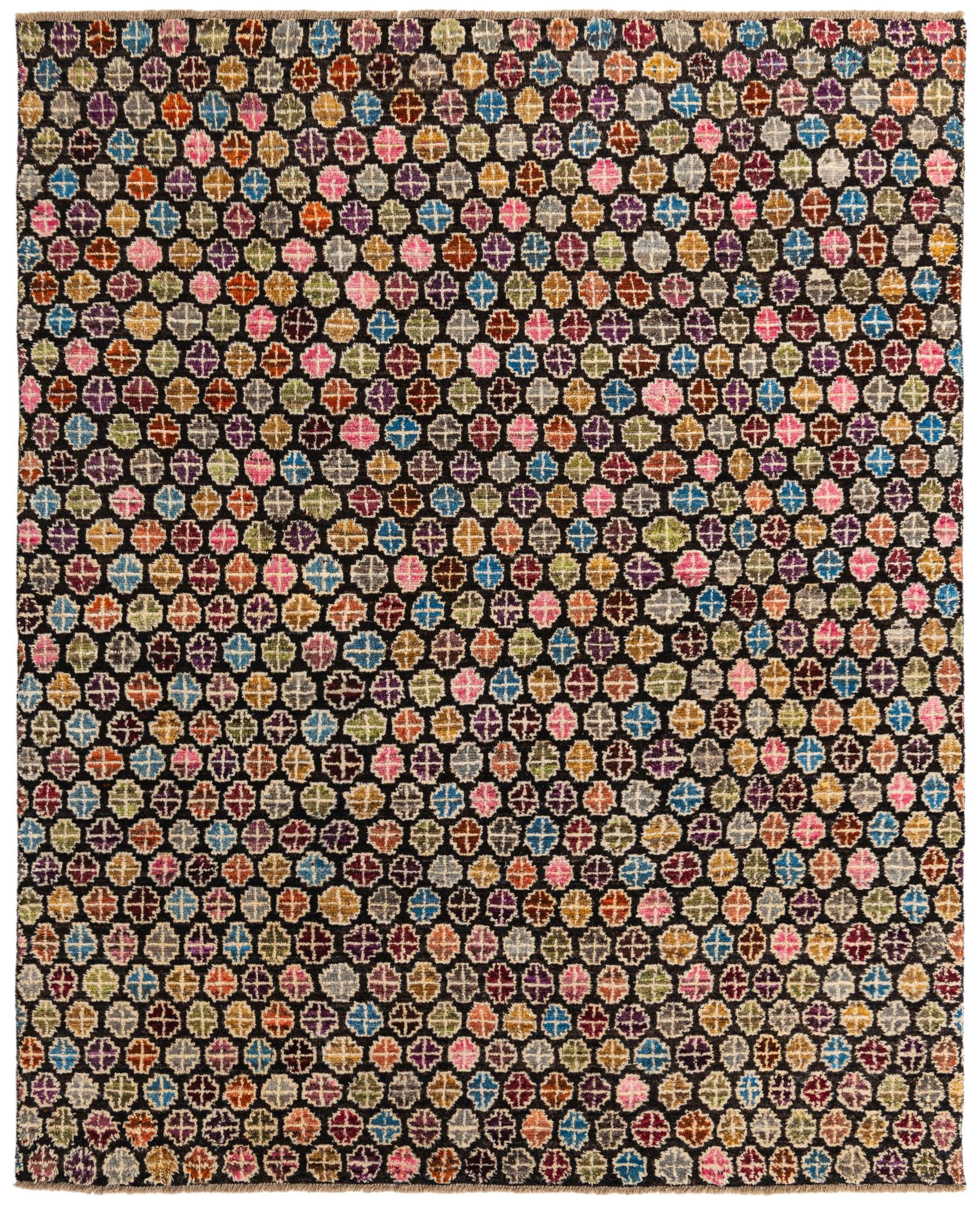8' x 9' 10 Hand Knotted Darya Wool Rug