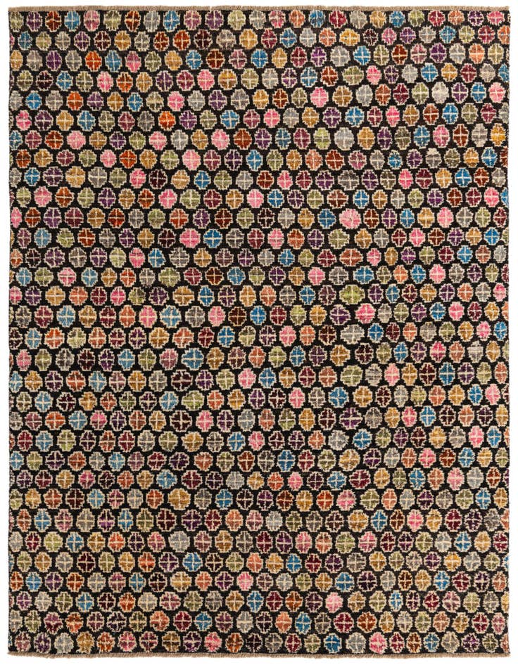 Detail image of 8' x 9' 10 Hand Knotted Darya Wool Rug