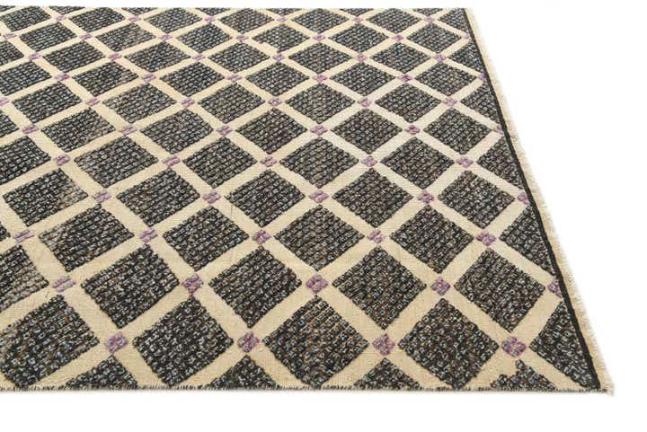 6' 5 x 10' 2 Hand Knotted Darya Wool Rug