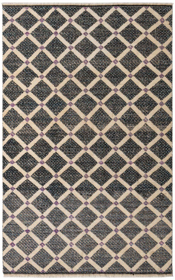 Detail image of 6' 5 x 10' 2 Hand Knotted Darya Wool Rug