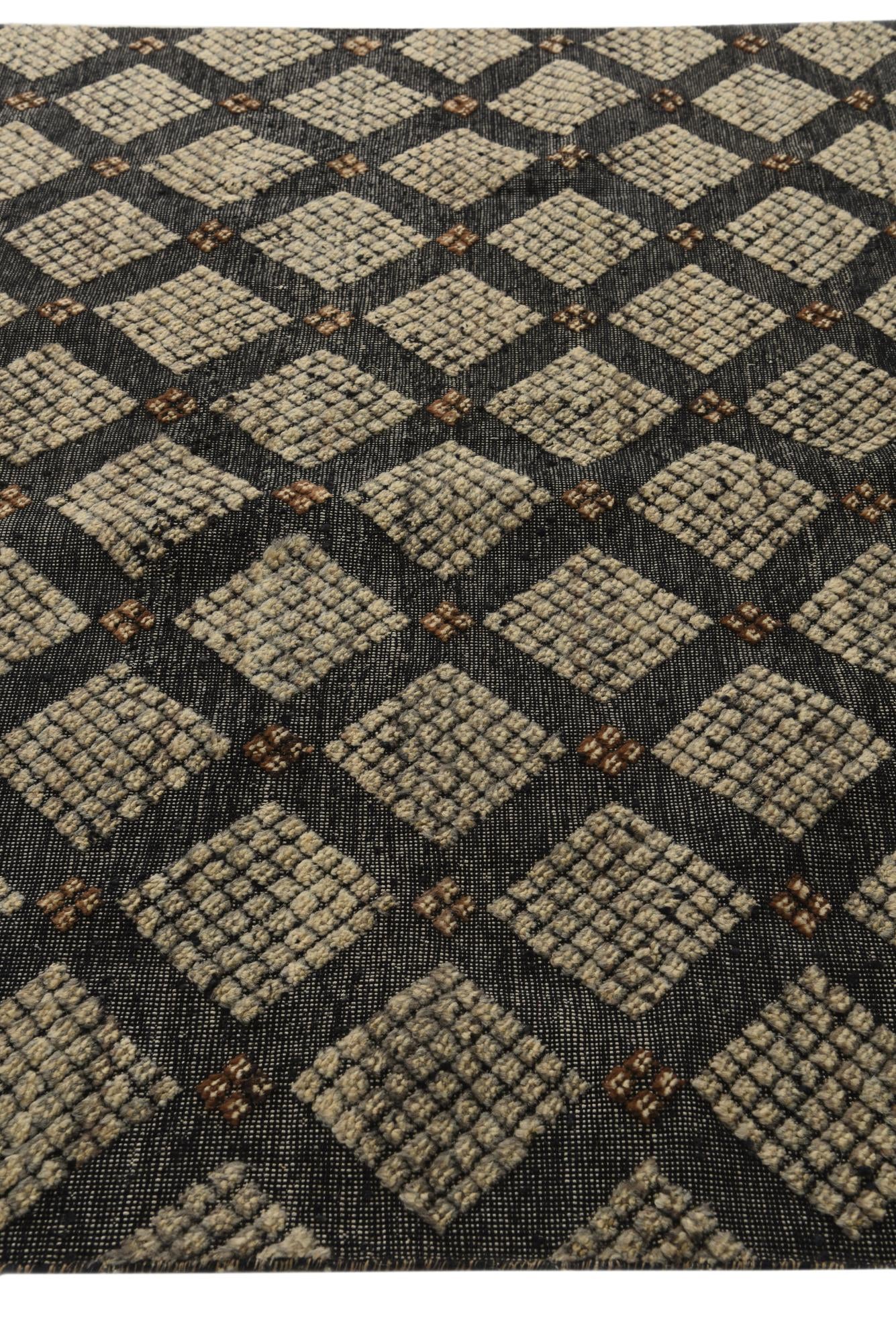 6' 6 x 10' 1 Hand Knotted Darya Wool Rug