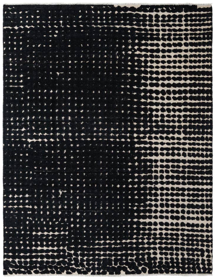 Detail image of 8' x 10' Hand Knotted Darya Wool Rug