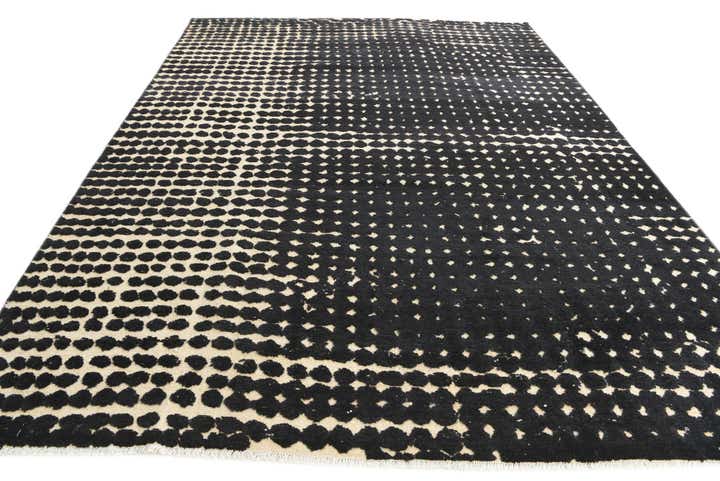 8' 8 x 12' Hand Knotted Darya Wool Rug