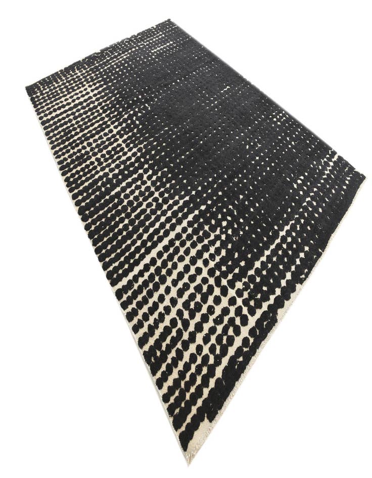 Detail image of 9' 1 x 12' 6 Hand Knotted Darya Wool Rug