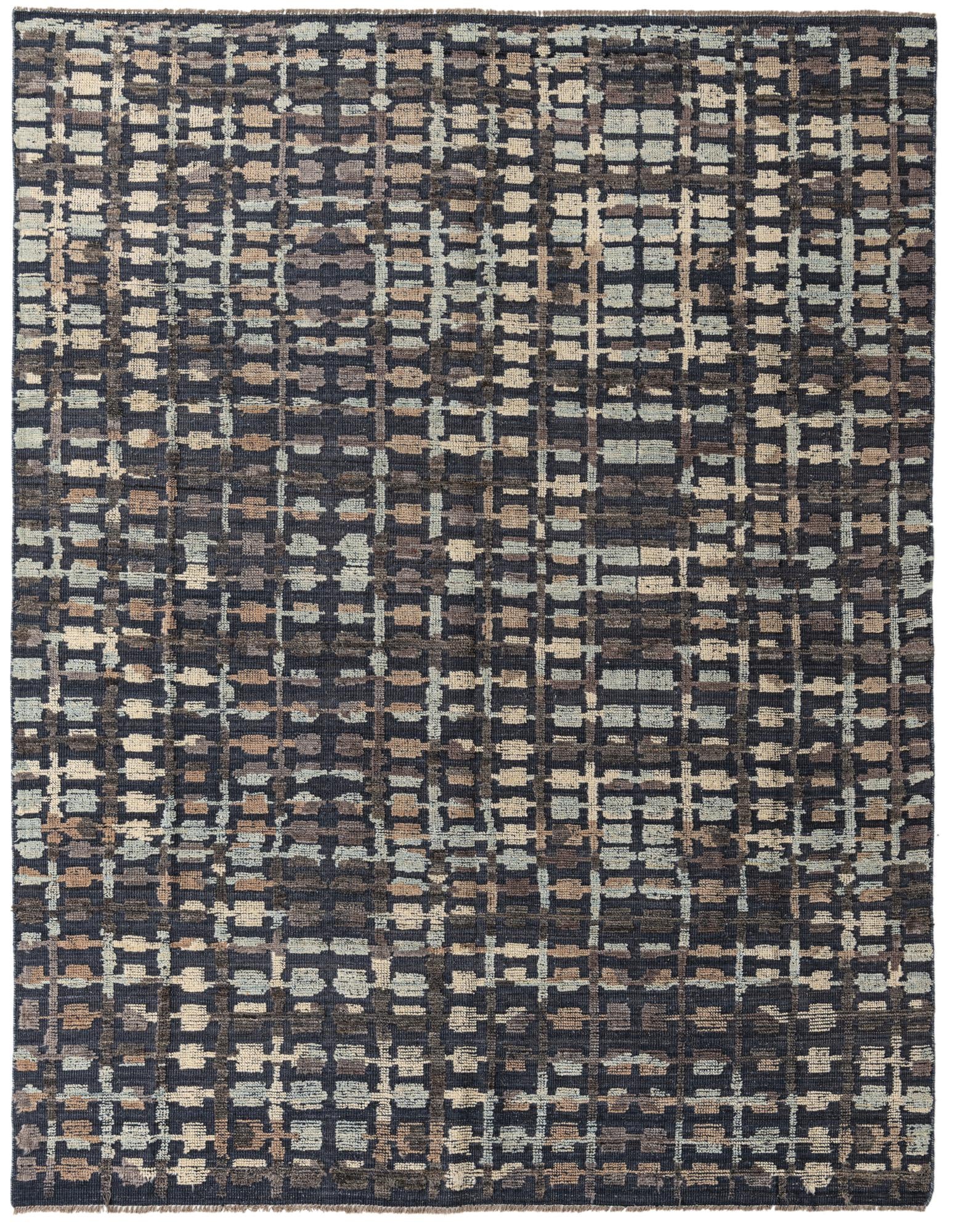 8' 1 x 10' 2 Hand Knotted Darya Wool Rug