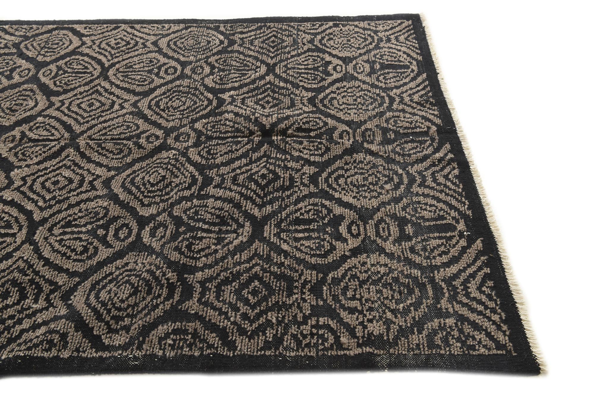 5' 8 x 10' 2 Hand Knotted Darya Wool Rug