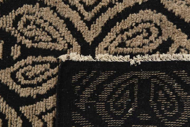 6' 7 x 9' 6 Hand Knotted Darya Wool Rug