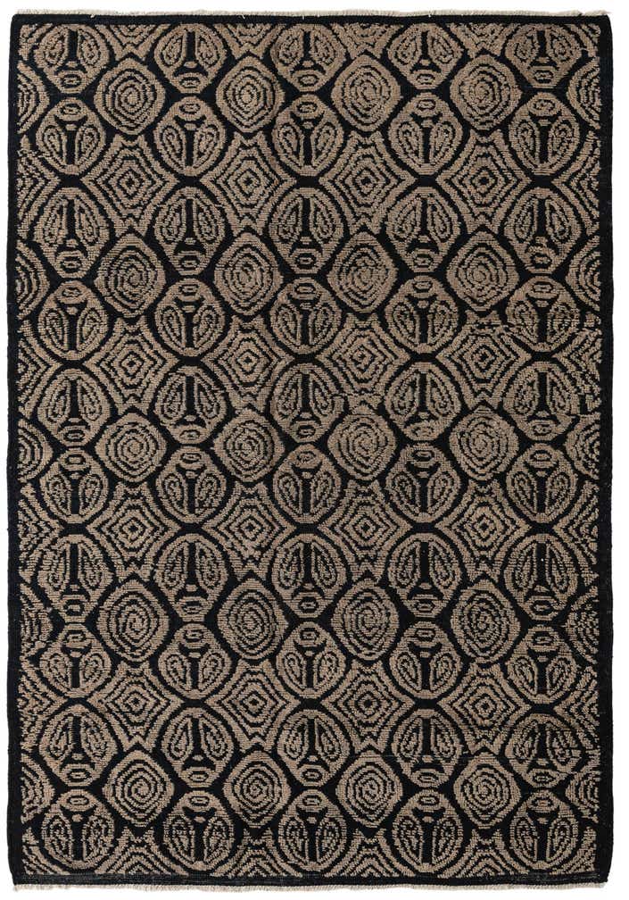 6' 7 x 9' 6 Hand Knotted Darya Wool Rug