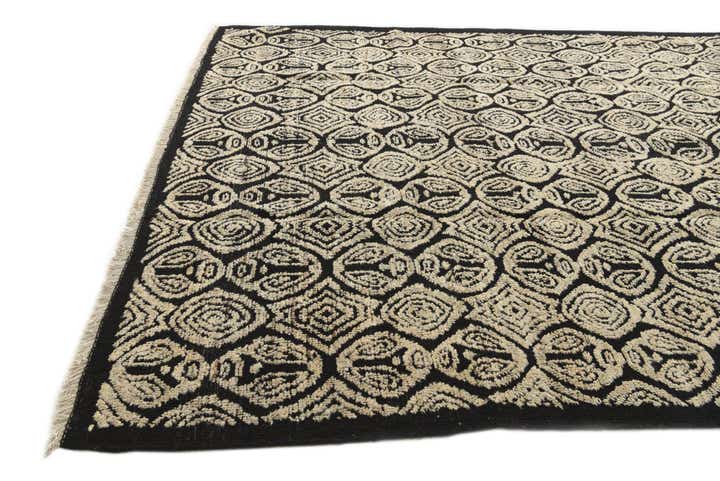 9' 1 x 12' 5 Hand Knotted Darya Wool Rug