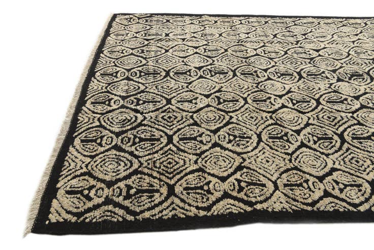 Detail image of 9' 1 x 12' 5 Hand Knotted Darya Wool Rug