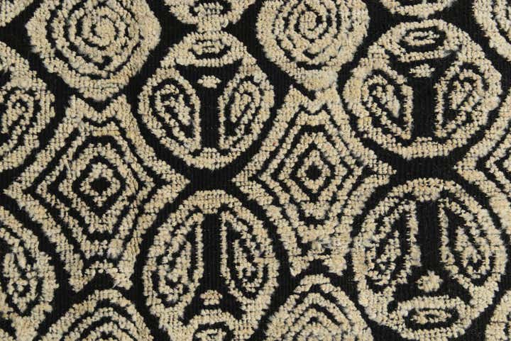 9' 1 x 12' 5 Hand Knotted Darya Wool Rug