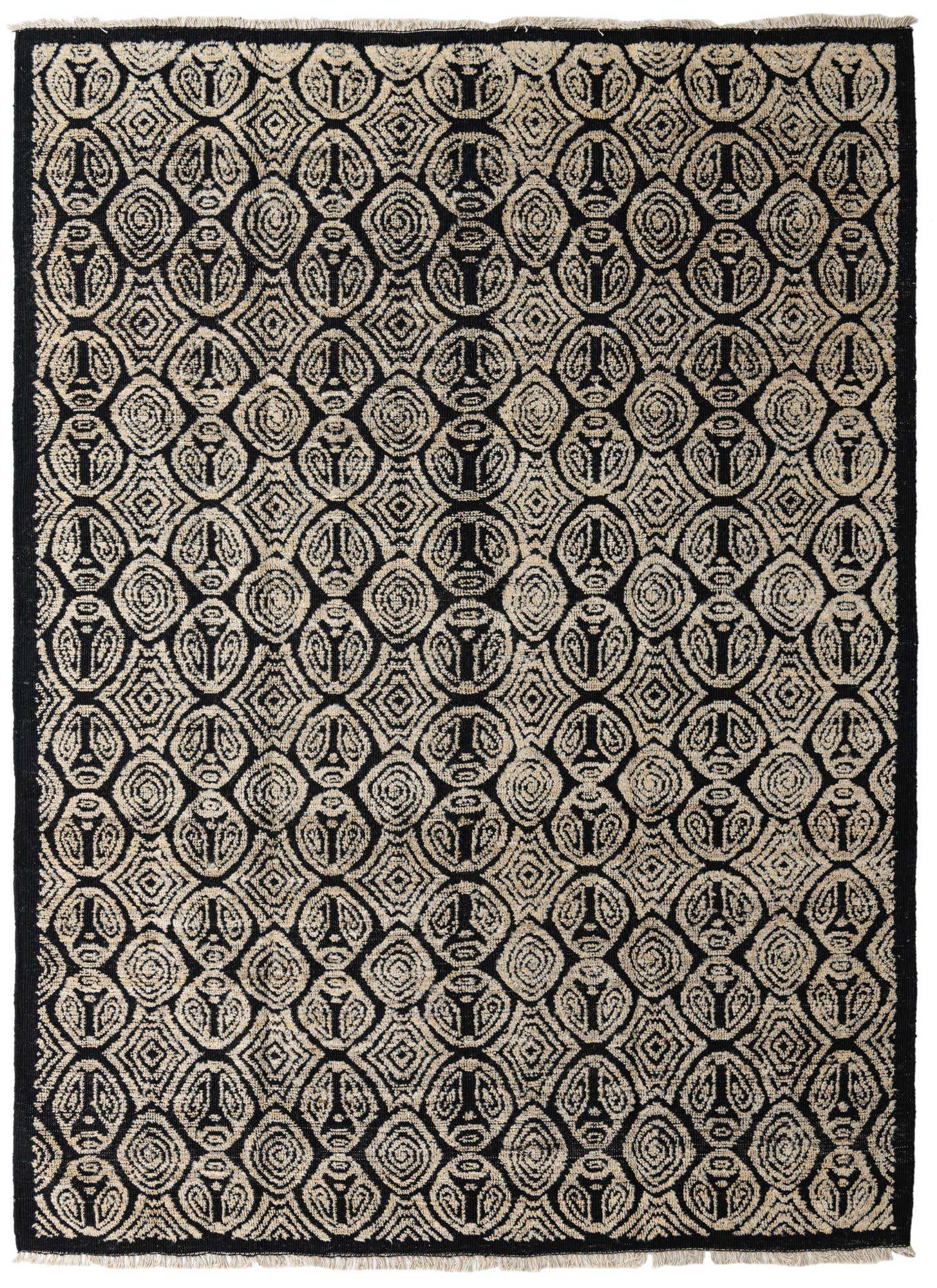 9' 1 x 12' 5 Hand Knotted Darya Wool Rug