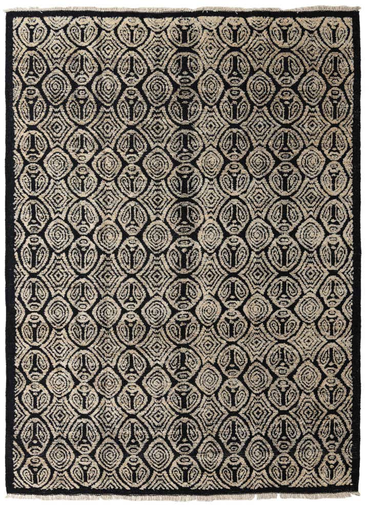 9' 1 x 12' 5 Hand Knotted Darya Wool Rug