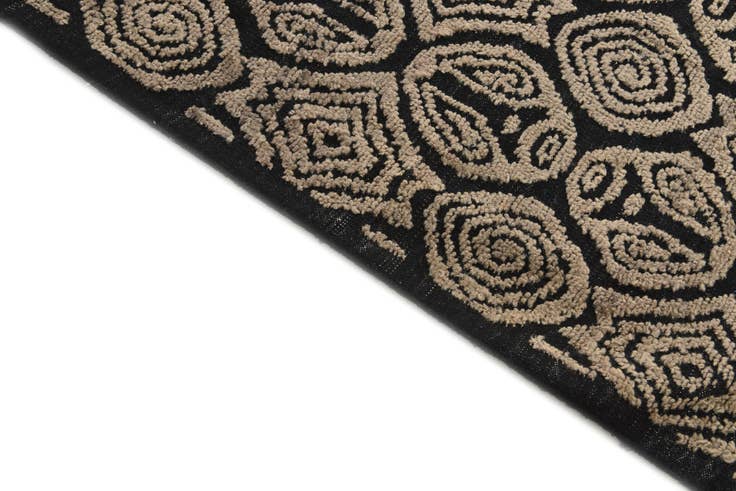 Detail image of 9' 3 x 12' 3 Hand Knotted Darya Wool Rug