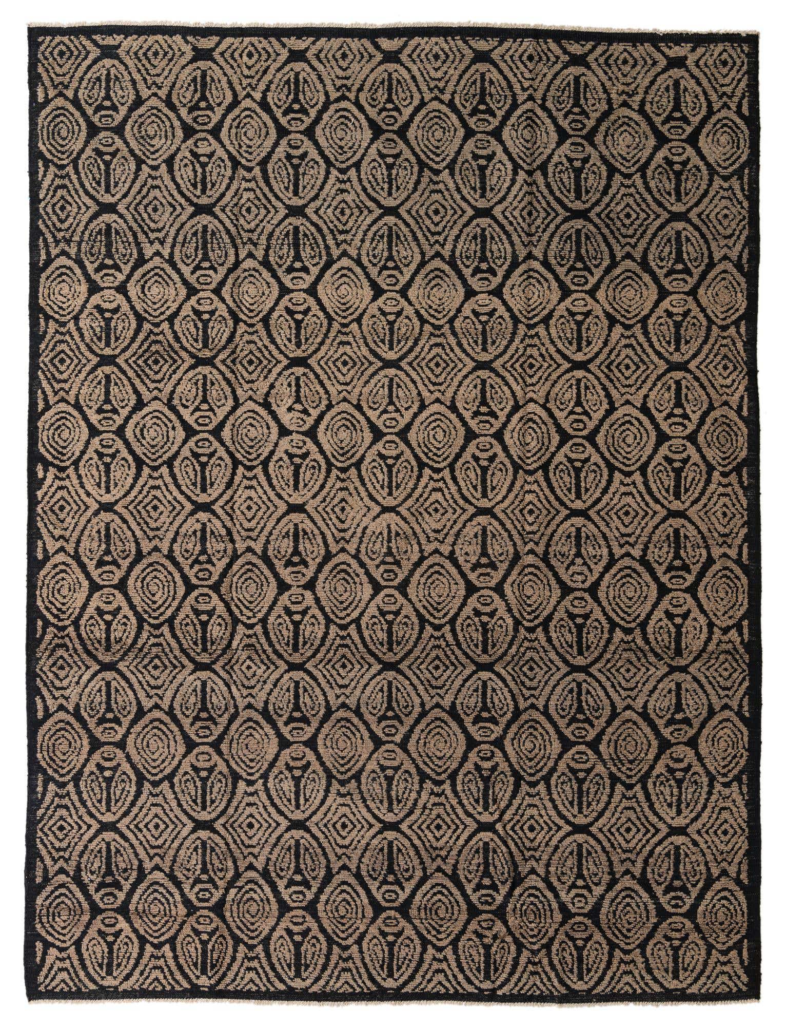 9' 3 x 12' 3 Hand Knotted Darya Wool Rug