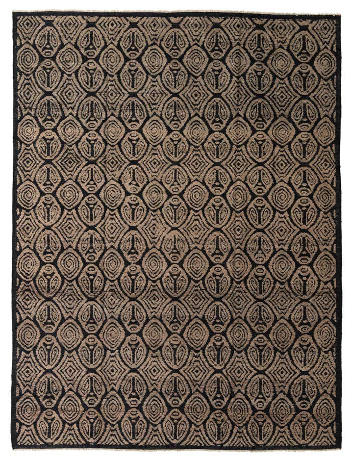 9' 3 x 12' 3 Hand Knotted Darya Wool Rug
