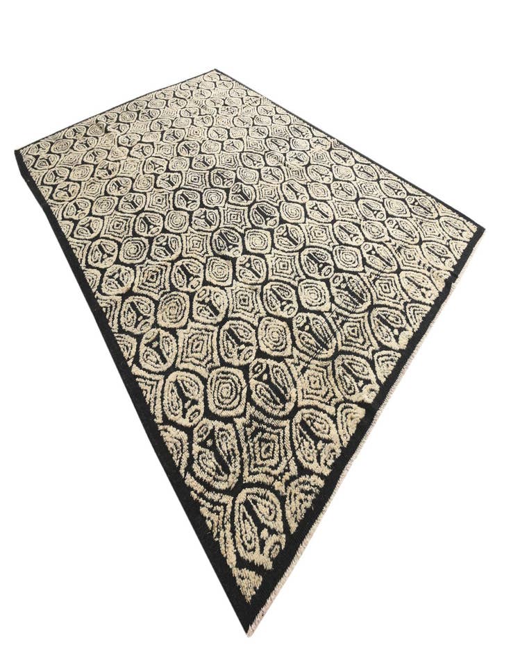 Detail image of 9' 4 x 12' 8  Hand Knotted Darya Wool Rug