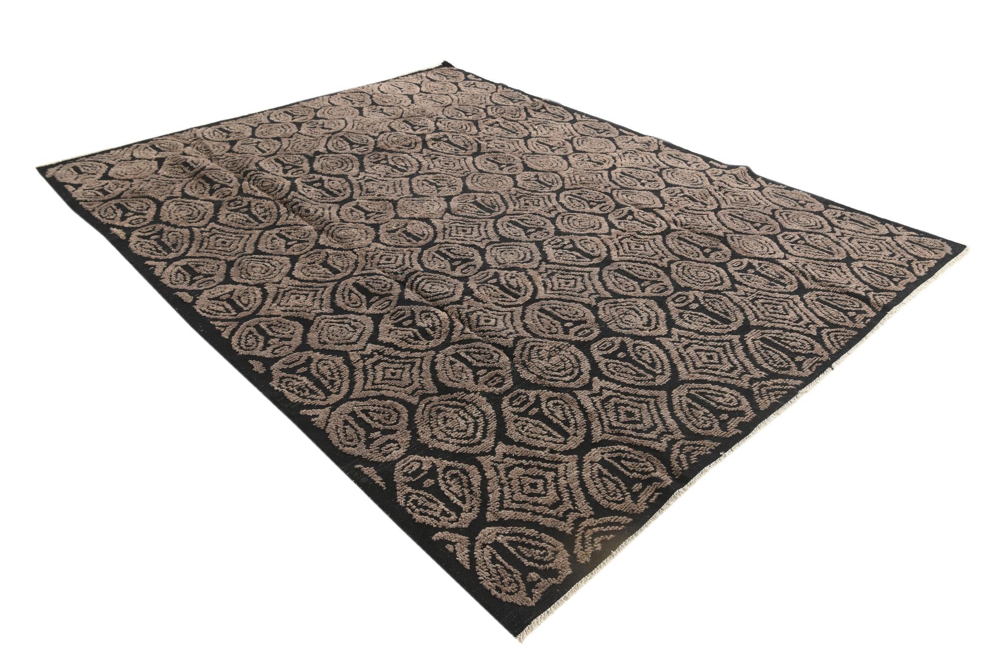 8' 4 x 10' 7 Hand Knotted Darya Wool Rug