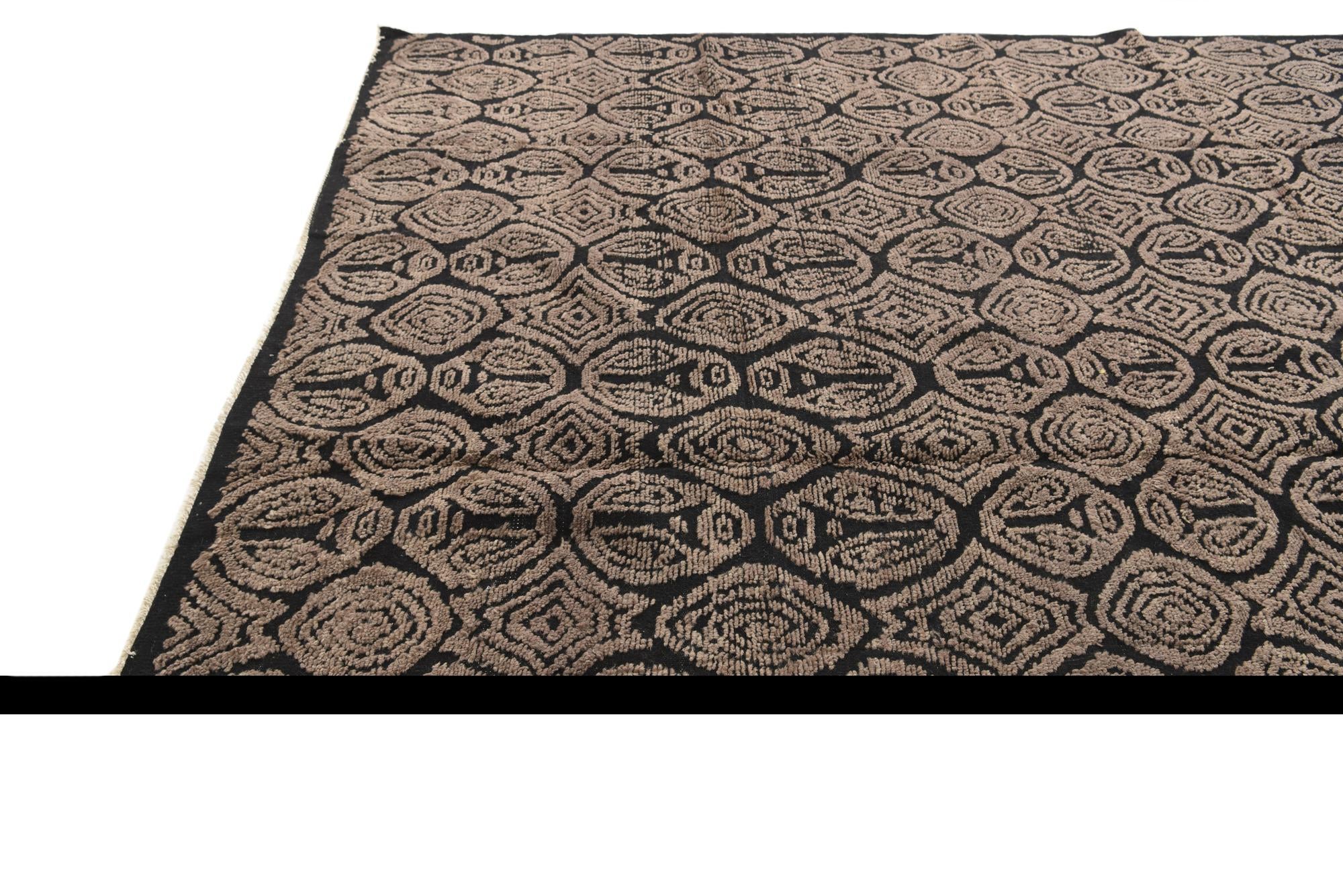 8' 4 x 10' 7 Hand Knotted Darya Wool Rug
