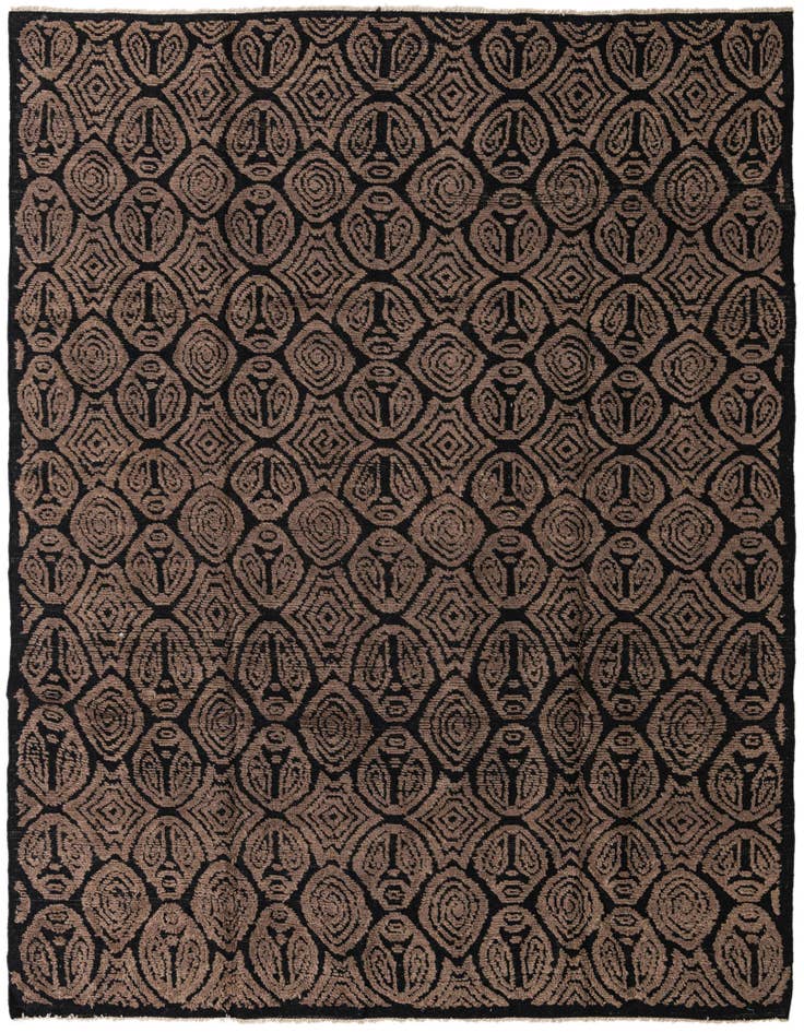 Detail image of 8' 4 x 10' 7 Hand Knotted Darya Wool Rug