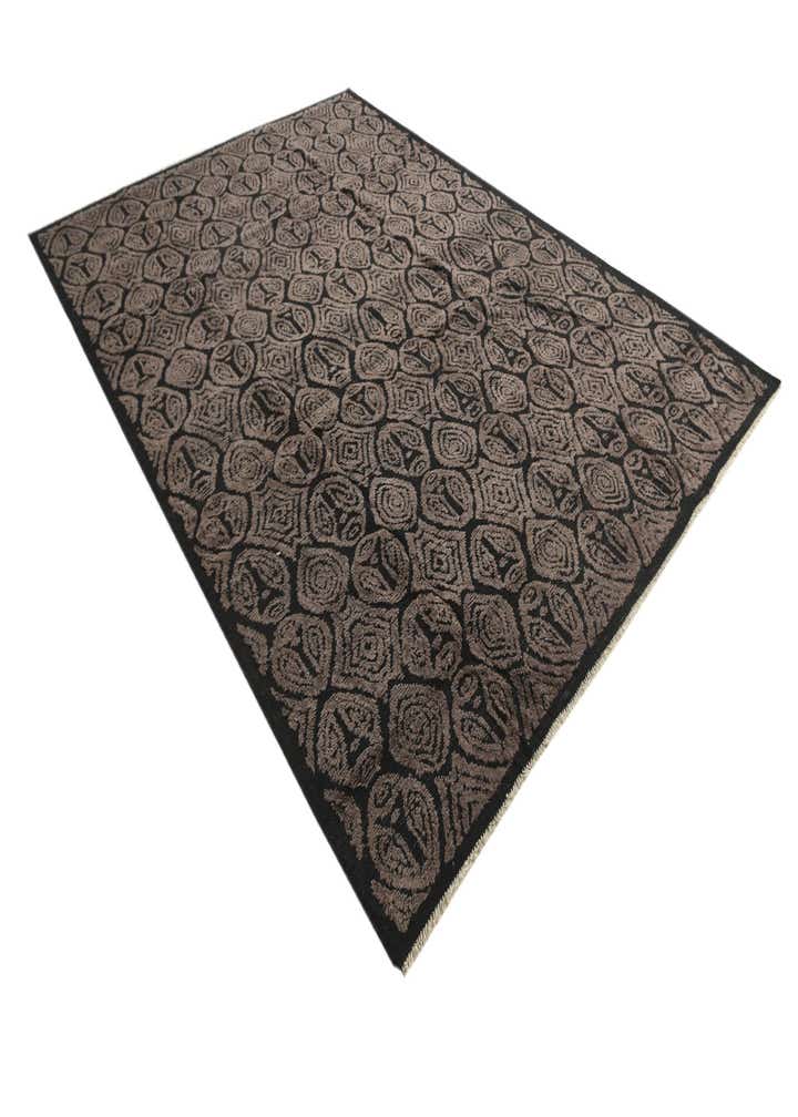 9' x 12' 6 Hand Knotted Darya Wool Rug
