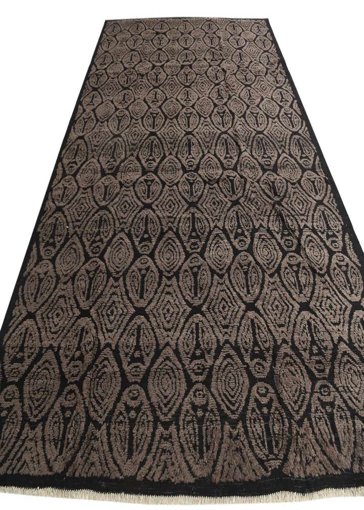 9' x 12' 6 Hand Knotted Darya Wool Rug